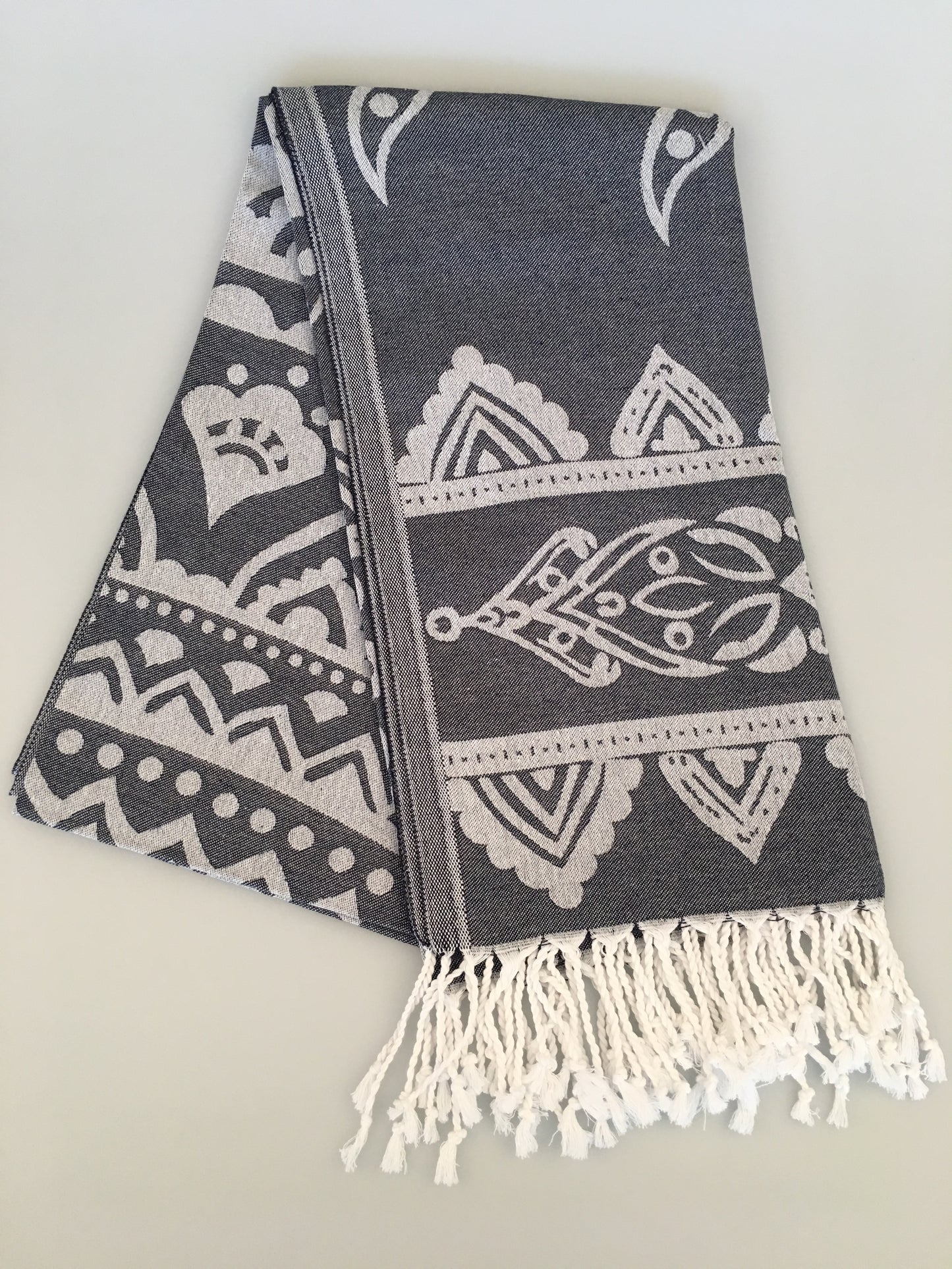 Serviette turque Priene Jacquard Peshtemal (300g / 400g)