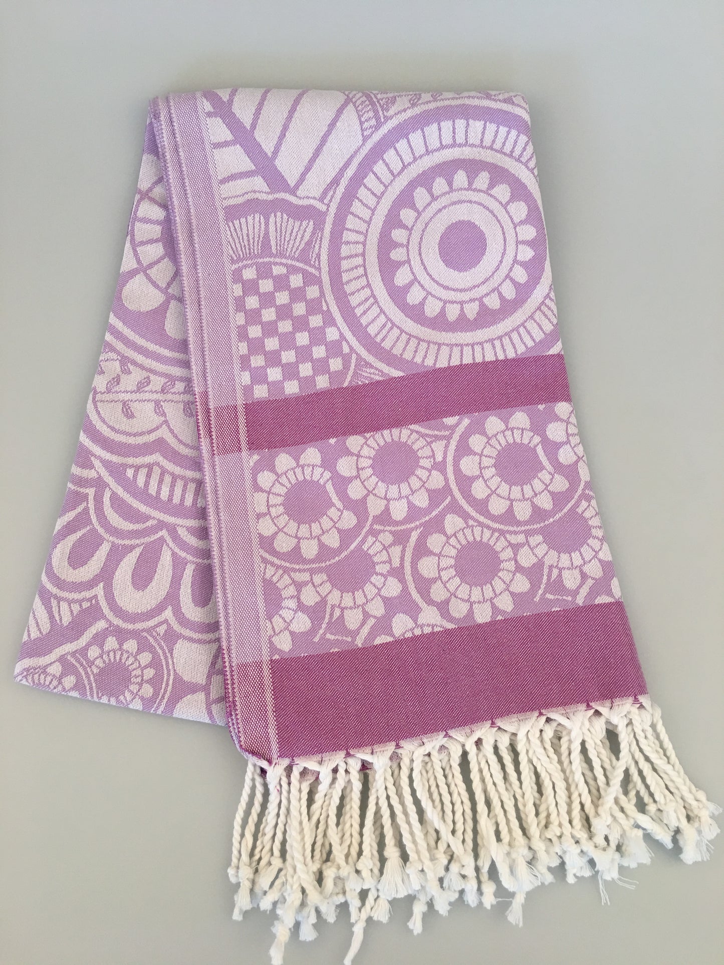 Serviette turque Limyra Jacquard Peshtemal (300g / 400g)