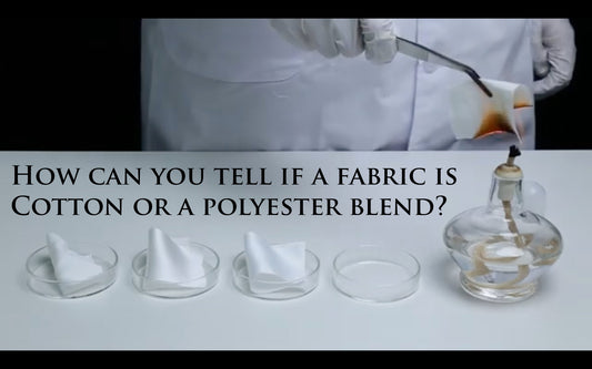 How to tell cotton Turkish Towel from polyester?