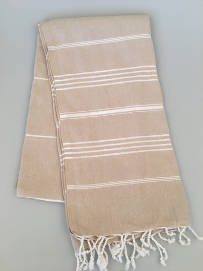 Serviette turque Aphrodisias Sultan Peshtemal (300g) Pré-lavée