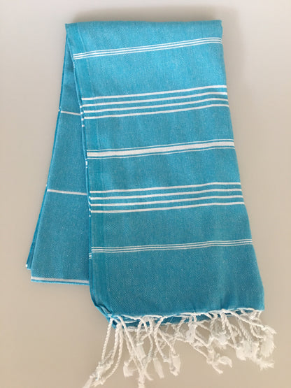 Serviette turque Aphrodisias Sultan Peshtemal (300g) Pré-lavée