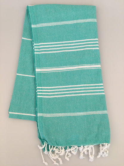 Serviette turque Aphrodisias Sultan Peshtemal (300g) Pré-lavée