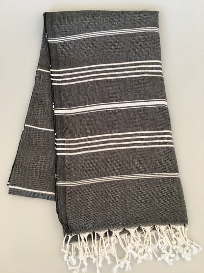 Serviette turque Aphrodisias Sultan Peshtemal (300g) Pré-lavée