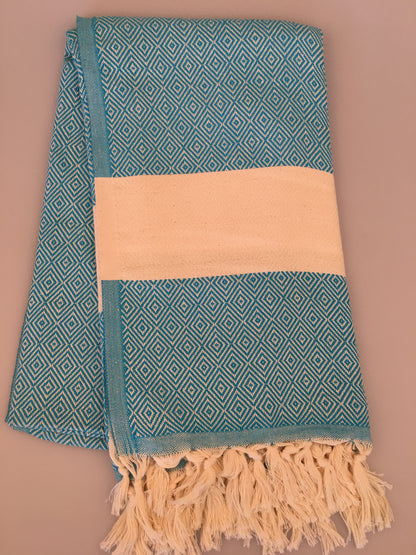 Serviette de plage turque Lycia Myra Peshtemal (430g)