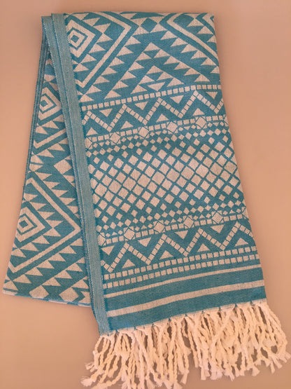 Serviette turque Apollonia Jacquard Peshtemal (300g / 400g)