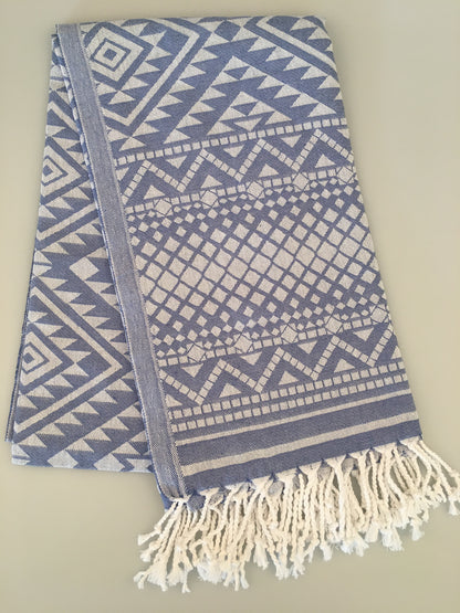 Serviette turque Apollonia Jacquard Peshtemal (300g / 400g)