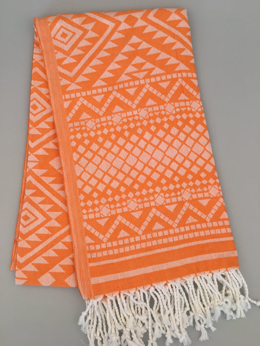 Serviette turque Apollonia Jacquard Peshtemal (300g / 400g)